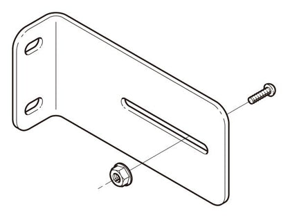 Z-BKT15|立上ラック支持金具
