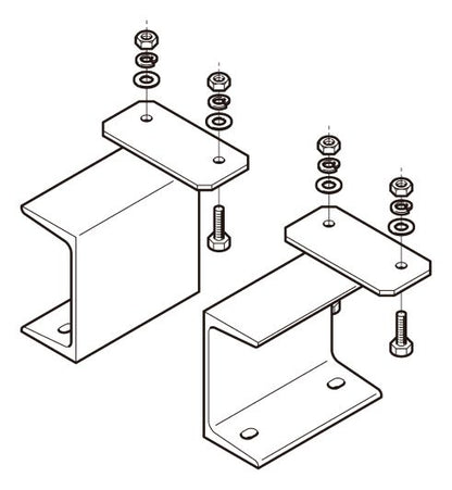 Z-CGY15|立上りラック用架台