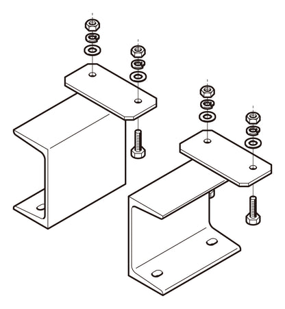 Z-CGY15|立上りラック用架台