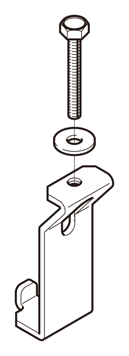 Z-CVDQ1Y|屋根形カバー止金具
