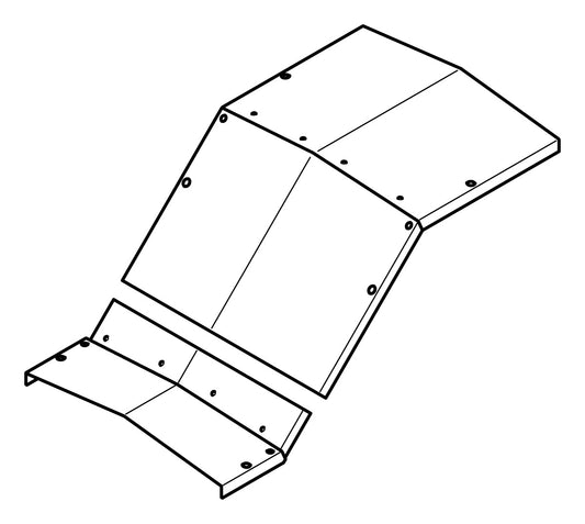 Z-CVZV245Y|上下ベンド屋根形カバー
