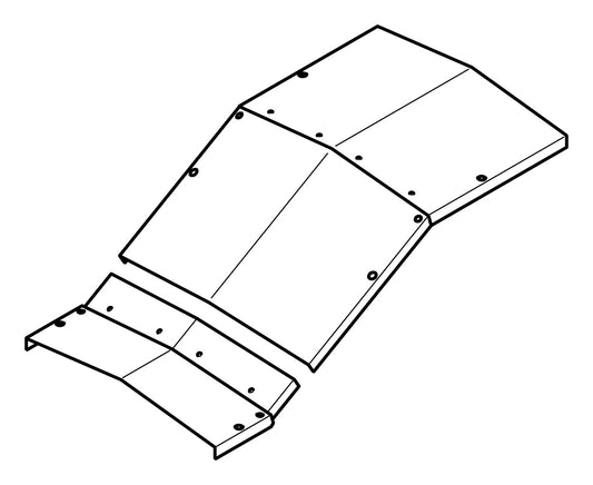 Z-CVZV515Y|上下ベンド屋根形カバー