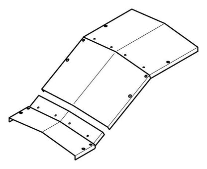 Z-CVZV630Y|上下ベンド屋根形カバー