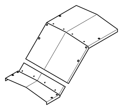 Z-CVZV645Y|上下ベンド屋根形カバー