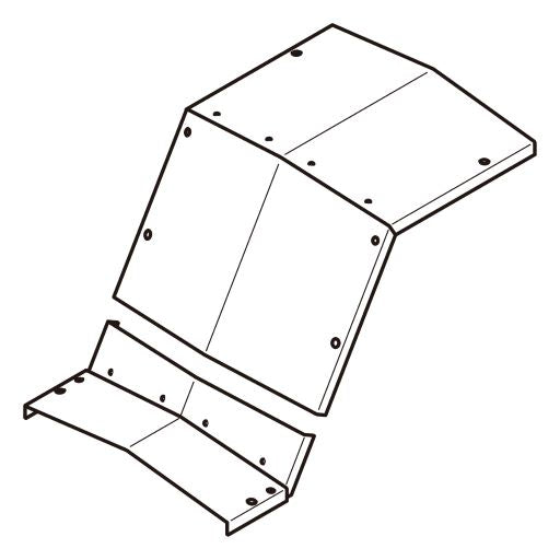 Z-CVZV960Y|上下ベンド屋根形カバー