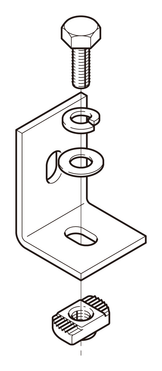 Z-DPHS1|水平用振れ止め金具