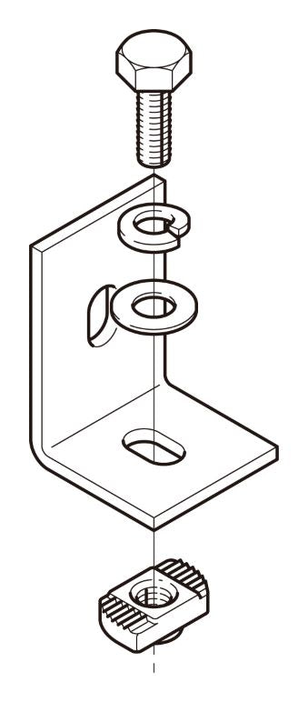 Z-DPHS1|水平用振れ止め金具