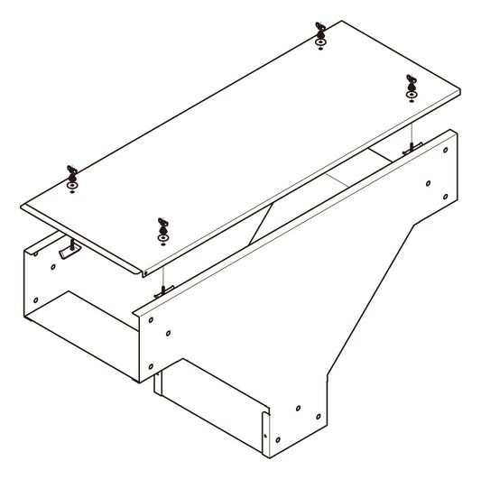 Z-DPOT3020|垂直T形分岐ダクト