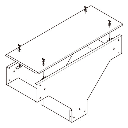 Z-DPOT4020|垂直T形分岐ダクト