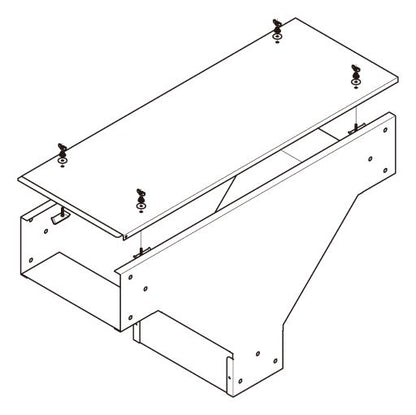 Z-DPOT4020|垂直T形分岐ダクト