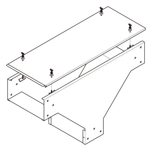Z-DPOT6030|垂直T形分岐ダクト