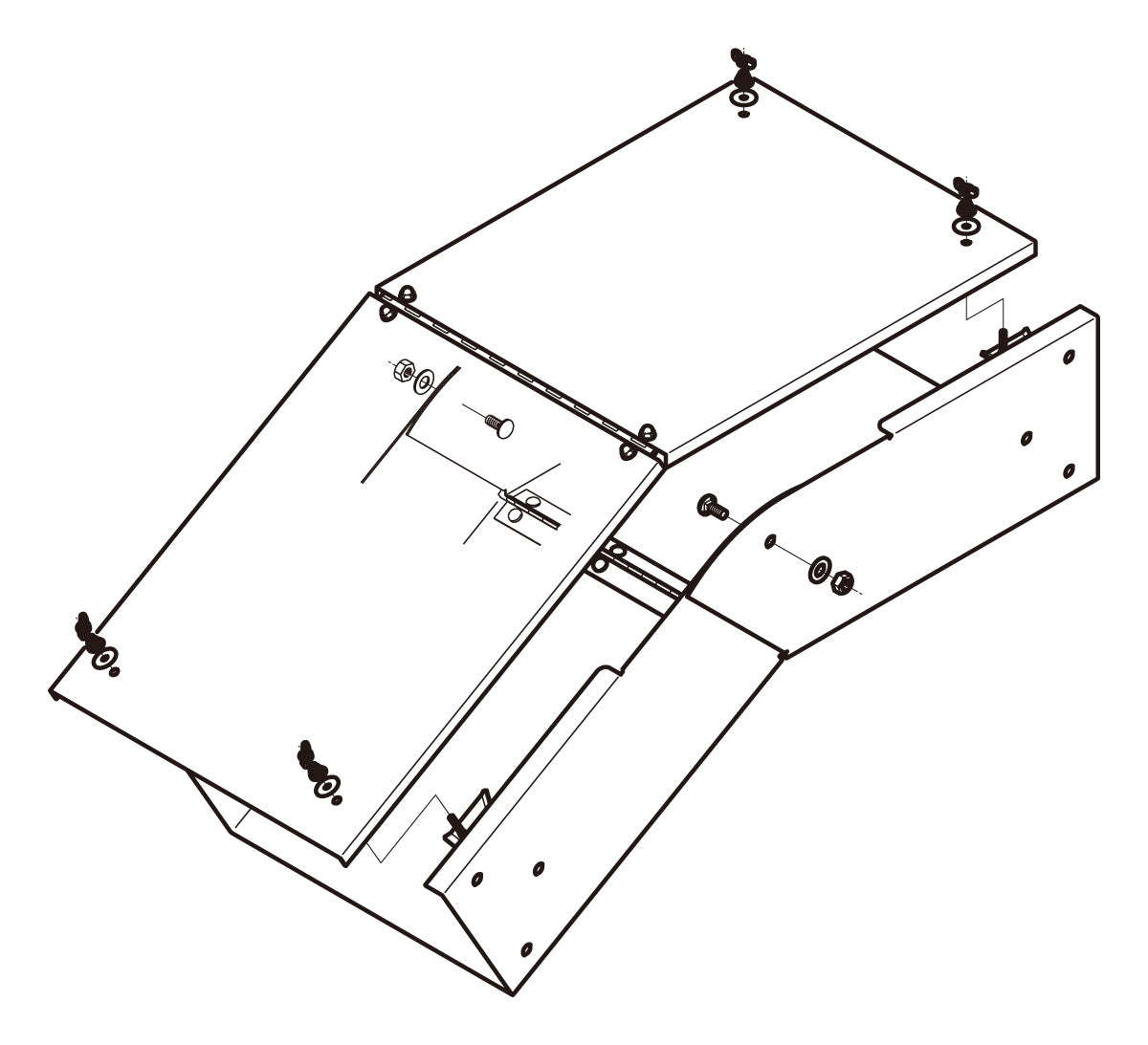 Z-DPVF4020N|垂直自在継ぎダクト