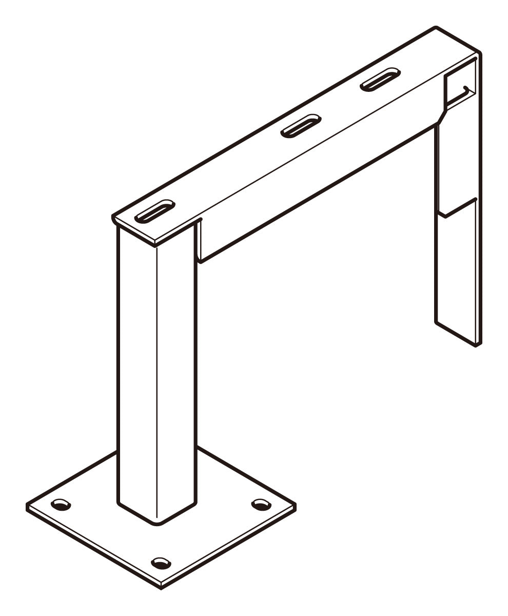 Z-EGYK5023R|立上りラック用片持ち架台