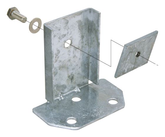 Z-GS3B|配管システムベース金具