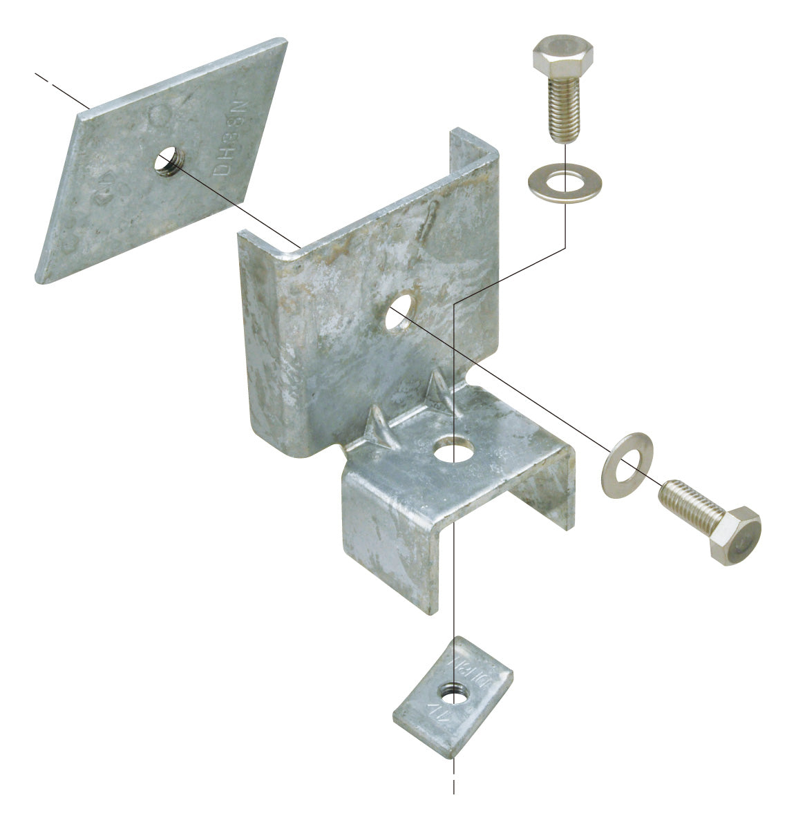 Z-GS3M|配管システム中間支持金具