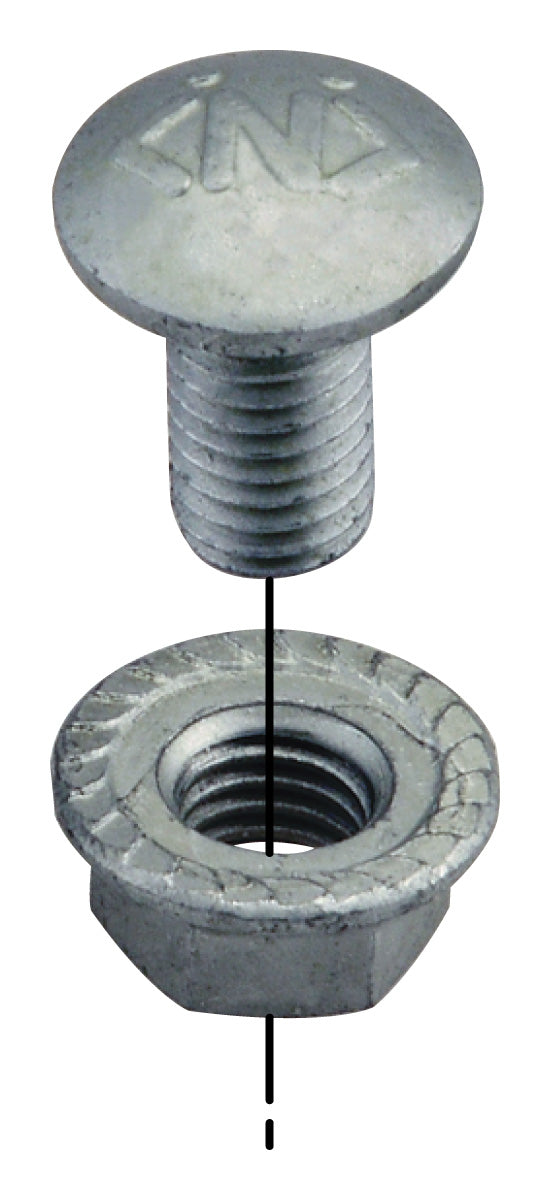 Z-KM8-15FN4｜ラック接続ボルト・ナット 4組入 – 電材Days