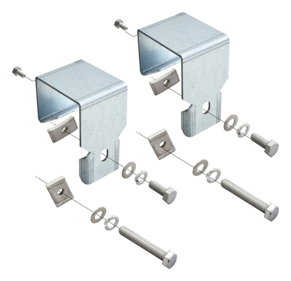 Z-LDS-SET|アングル用ダクター支持金具