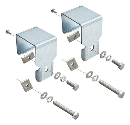 Z-LDS-SET|アングル用ダクター支持金具