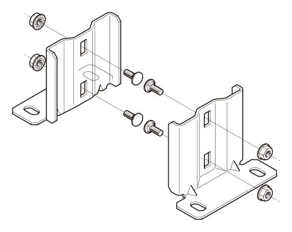 Z-NQRU1C|カバー対応垂直支持金具