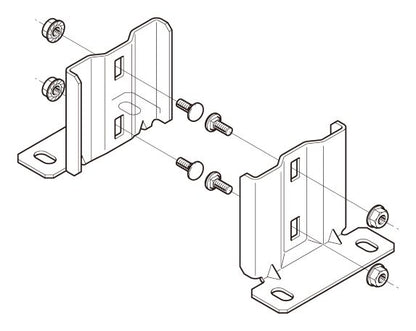 Z-NQRU1C|カバー対応垂直支持金具