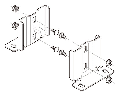 Z-NQRU1C|カバー対応垂直支持金具