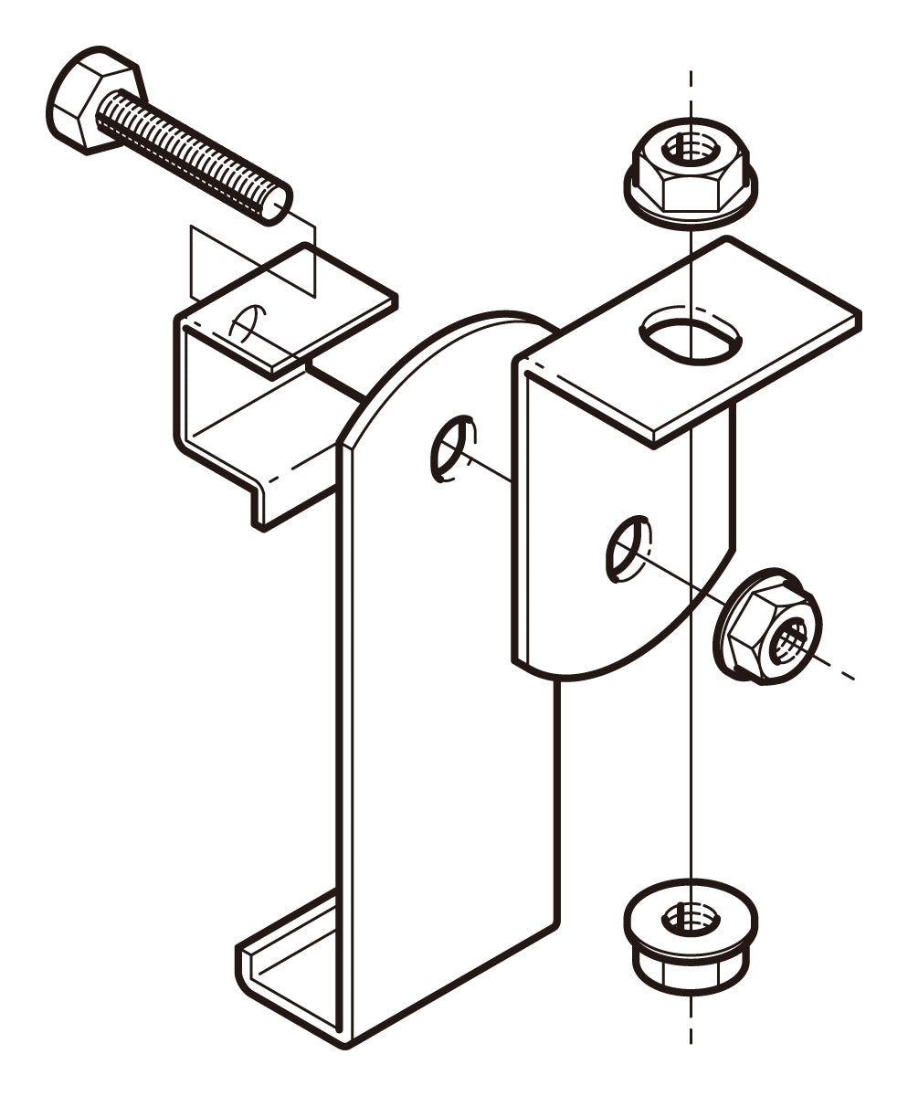 Z-QRFH1B|斜め吊り金具