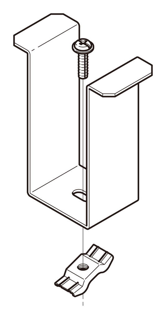 Z-QRS1W|並列部振れ止め金具
