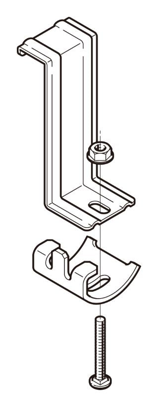 Z-QRS9T|アングル用振れ止め金具