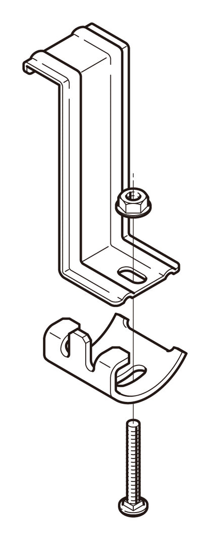 Z-QRS9T|アングル用振れ止め金具