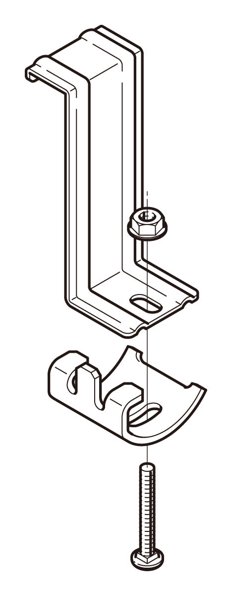Z-QRS9T|アングル用振れ止め金具