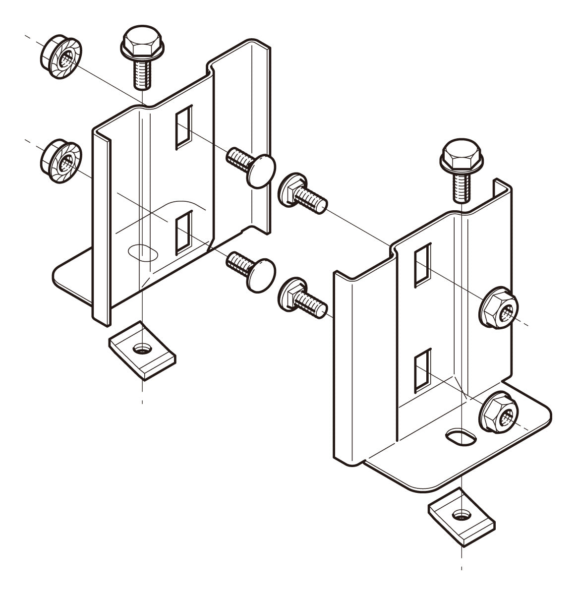 Z-QRU1|盤取付金具
