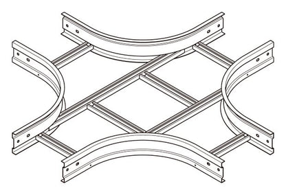 Z-QRX120G｜X形分岐ラック HDZ製