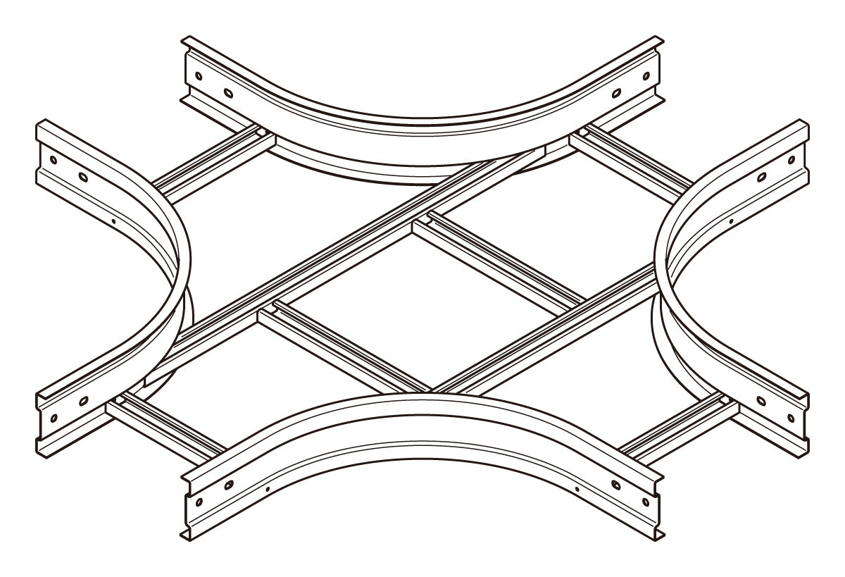 Z-QRX40｜X形分岐ラック HDZ製