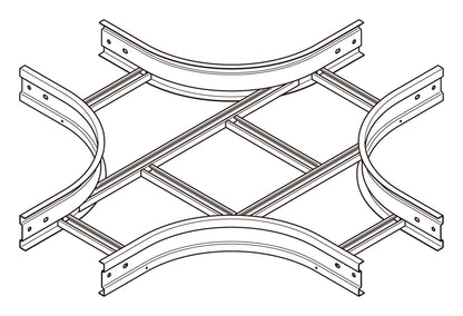 Z-QRX60｜X形分岐ラック HDZ製