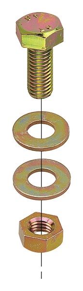 Z-R45A-M8|交差ボルト・ナット