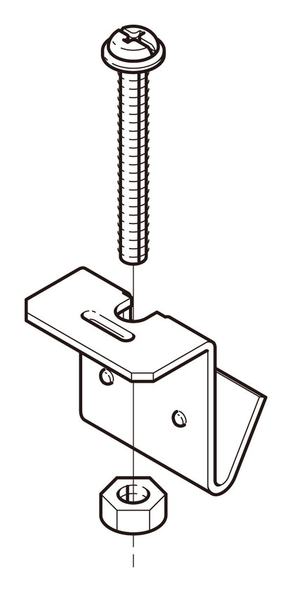 Z-RS10KB|アングル用振れ止め金具