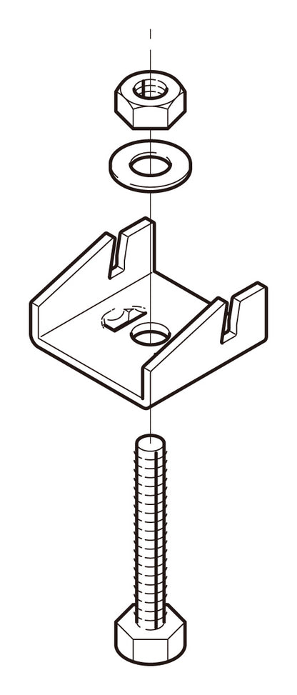 Z-RS7|リップみぞ形鋼振止め金具