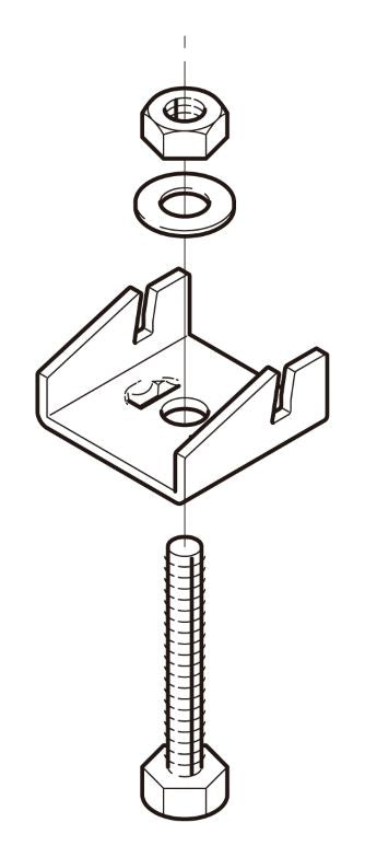 Z-RS7|リップみぞ形鋼振止め金具