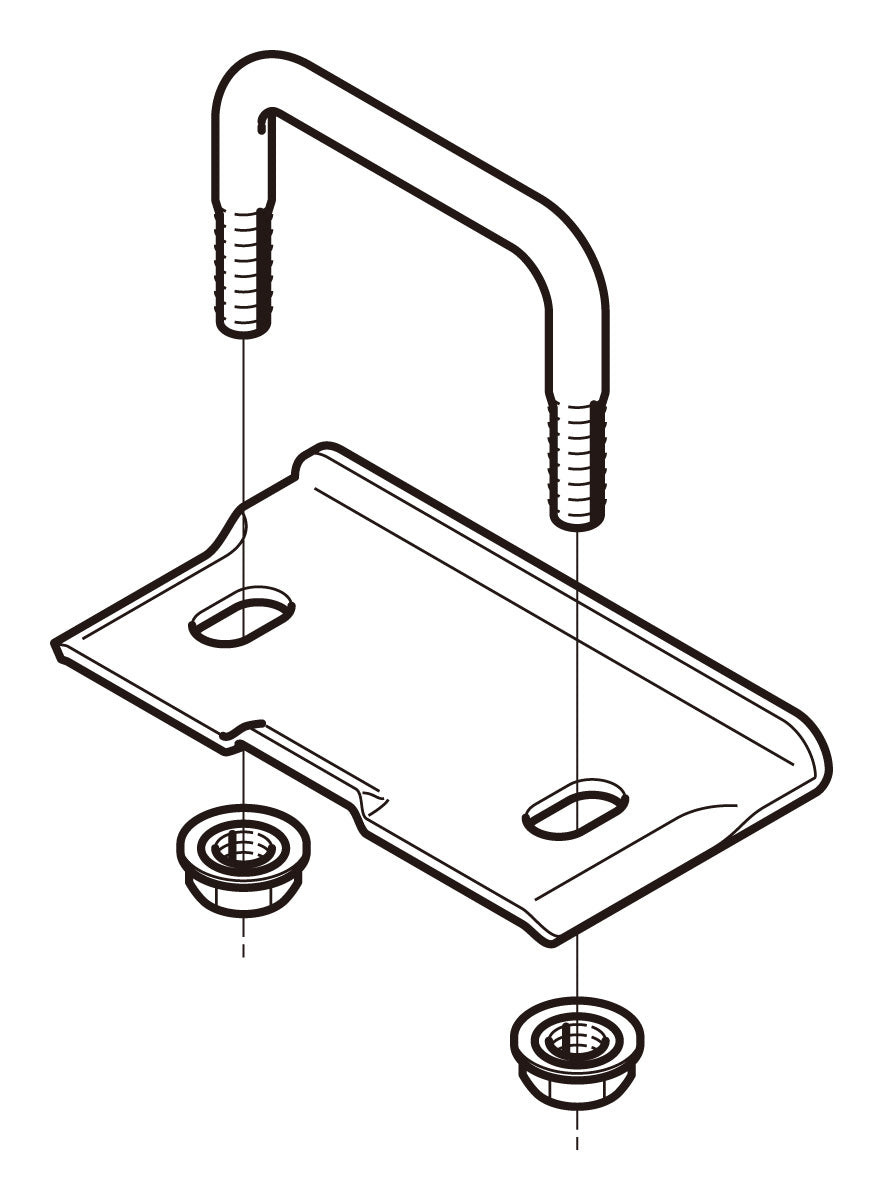 Z-SNQR1RF|補助子桁用支持金具