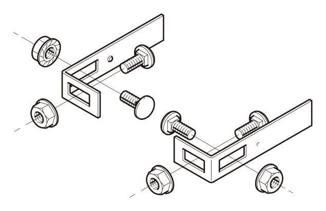 Z-SNQRCL|エンドキャップ用支持金具