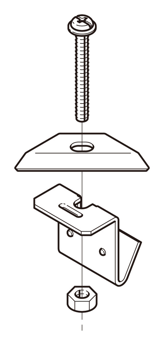 Z-SNQRS2L|アングル用振れ止め金具
