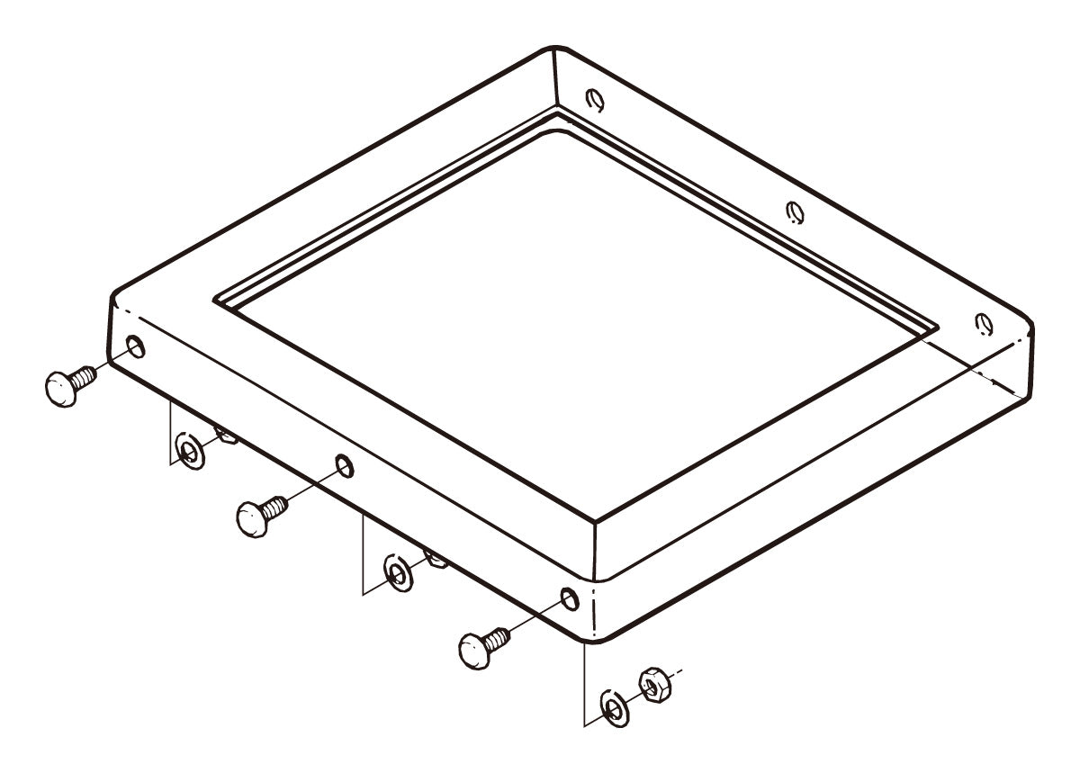 Z-SPT10045|アルミダクト用支持架台