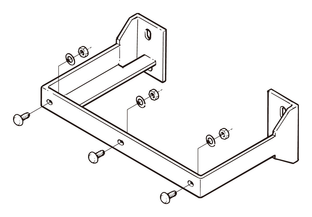 Z-SPT2050A|アルミダクト用支持架台