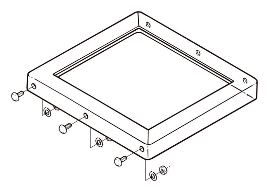 Z-SPT8045|アルミダクト用支持架台