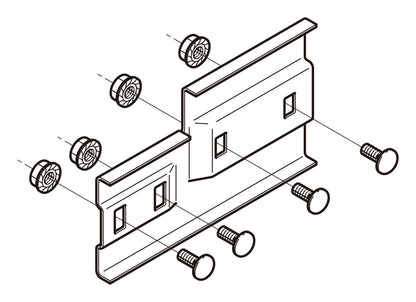 Z-SQRD1R|段違い継ぎ金具