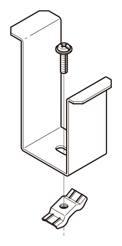 Z-SQRS1WD|並列部振れ止め金具