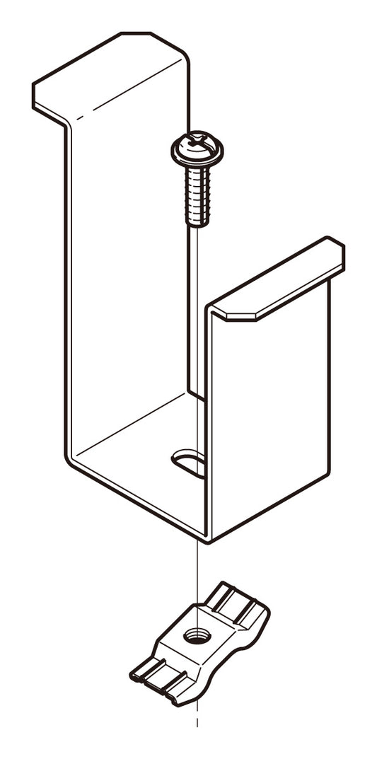 Z-SQRS1WD|並列部振れ止め金具