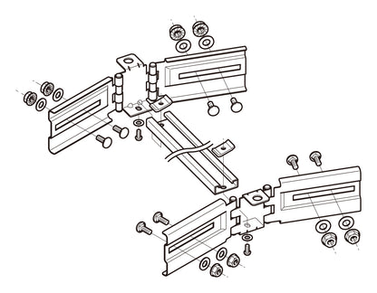 Z-SRB2|子桁付水平自在継金具