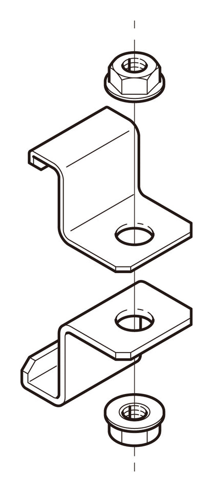 Z-SRH1C|ラックカバー対応吊り金具