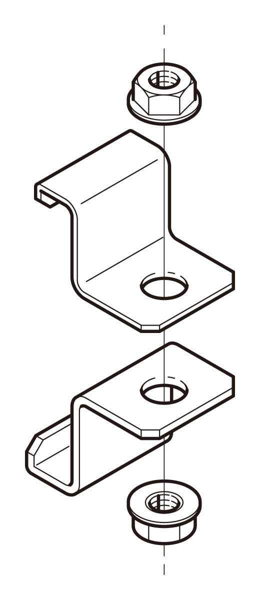 Z-SRH1C|ラックカバー対応吊り金具